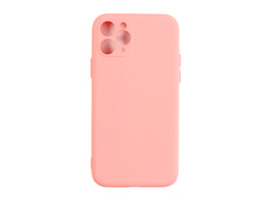 Rixus Soft TPU Phone Case For Apple iPhone 11 Pro Pink