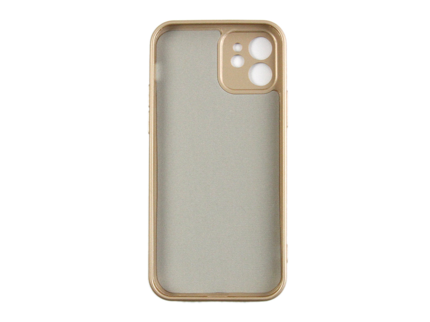 Rixus Soft TPU Phone Case For Apple iPhone 12 Gold