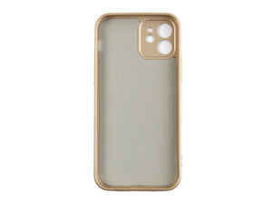 Rixus Soft TPU Phone Case For Apple iPhone 12 Gold