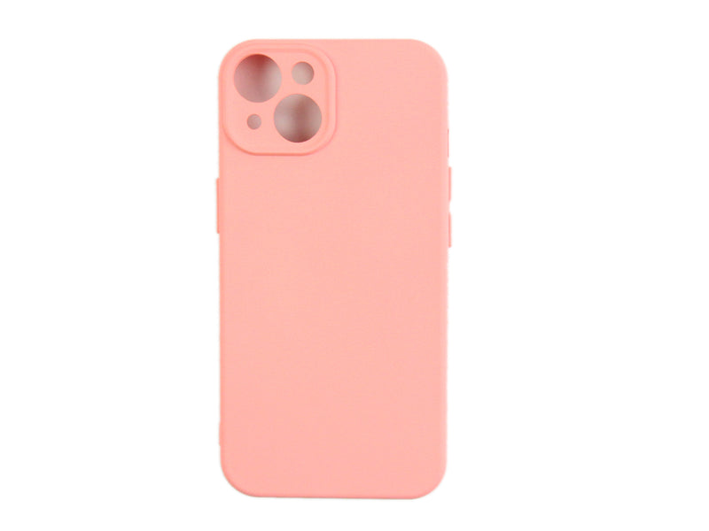 Rixus Soft TPU Phone Case For Apple iPhone 14 Pink