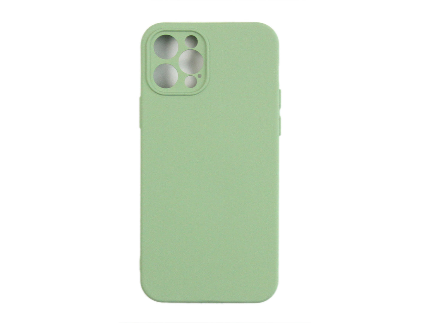Rixus Soft TPU Phone Case For Apple iPhone 12 Pro Matcha