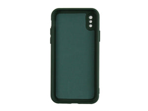 Rixus Soft TPU Phone Case For Apple iPhone X, XS Dark Green
