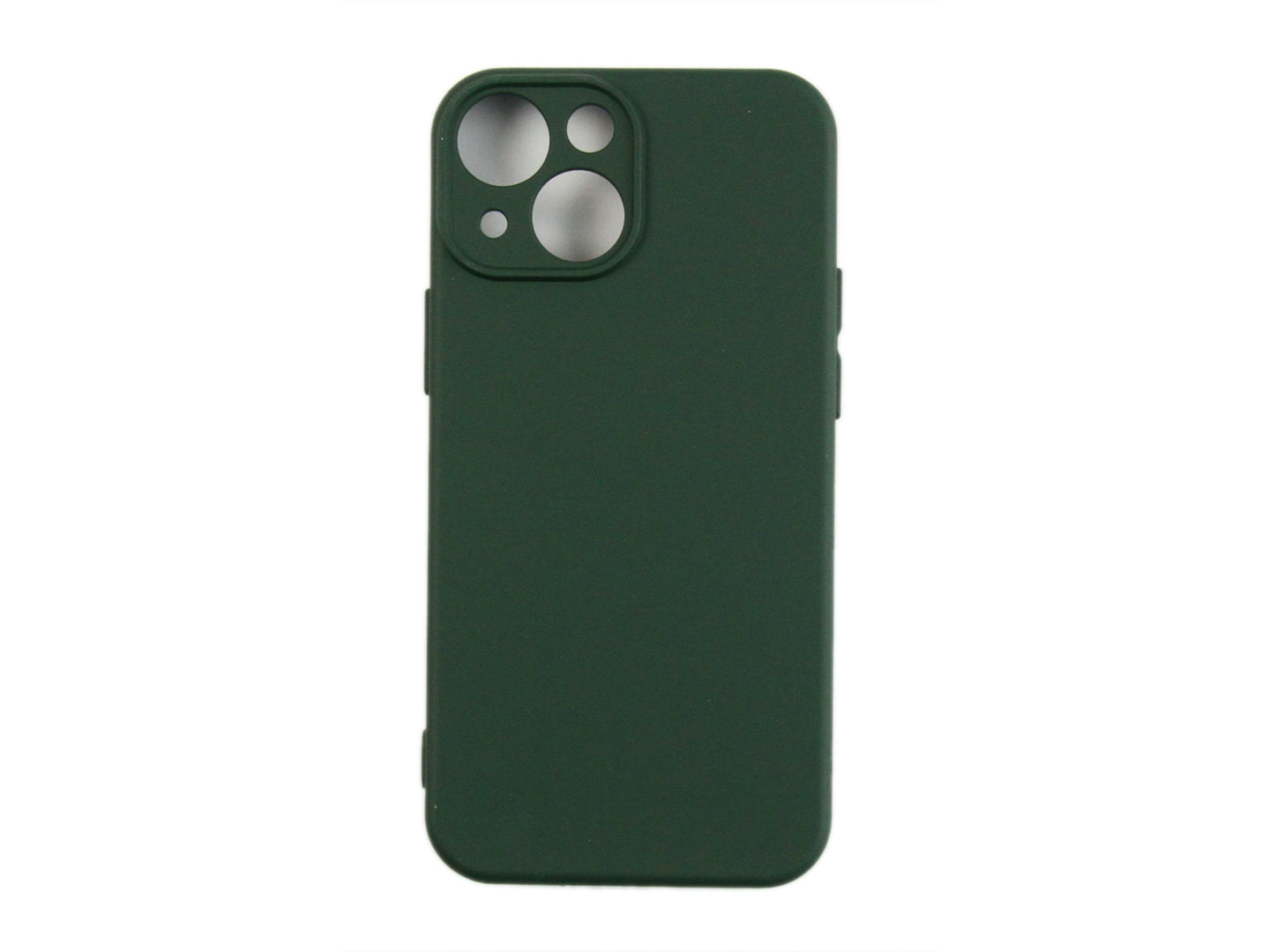 Rixus Soft TPU Phone Case For Apple iPhone 13 Mini Dark Green