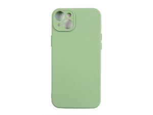 Rixus Soft TPU Phone Case For Apple iPhone 14 Plus Matcha