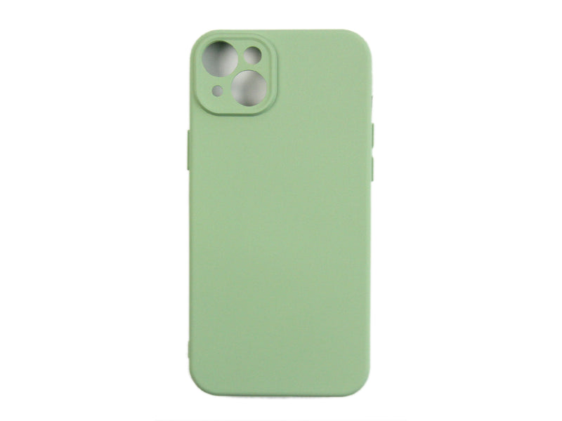 Rixus Soft TPU Phone Case For Apple iPhone 14 Plus Matcha