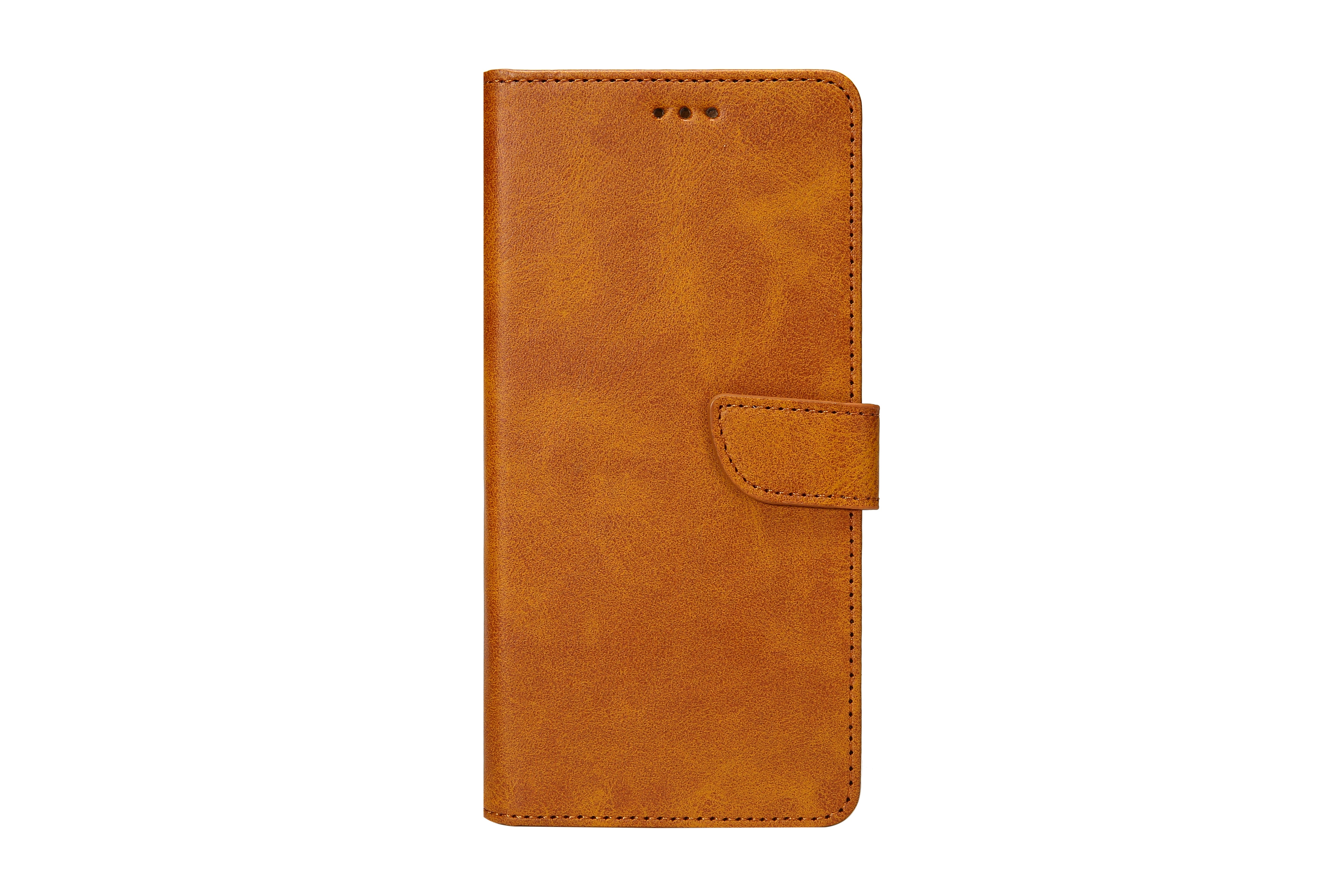 Rixus Bookcase For Apple iPhone 15 Light Brown
