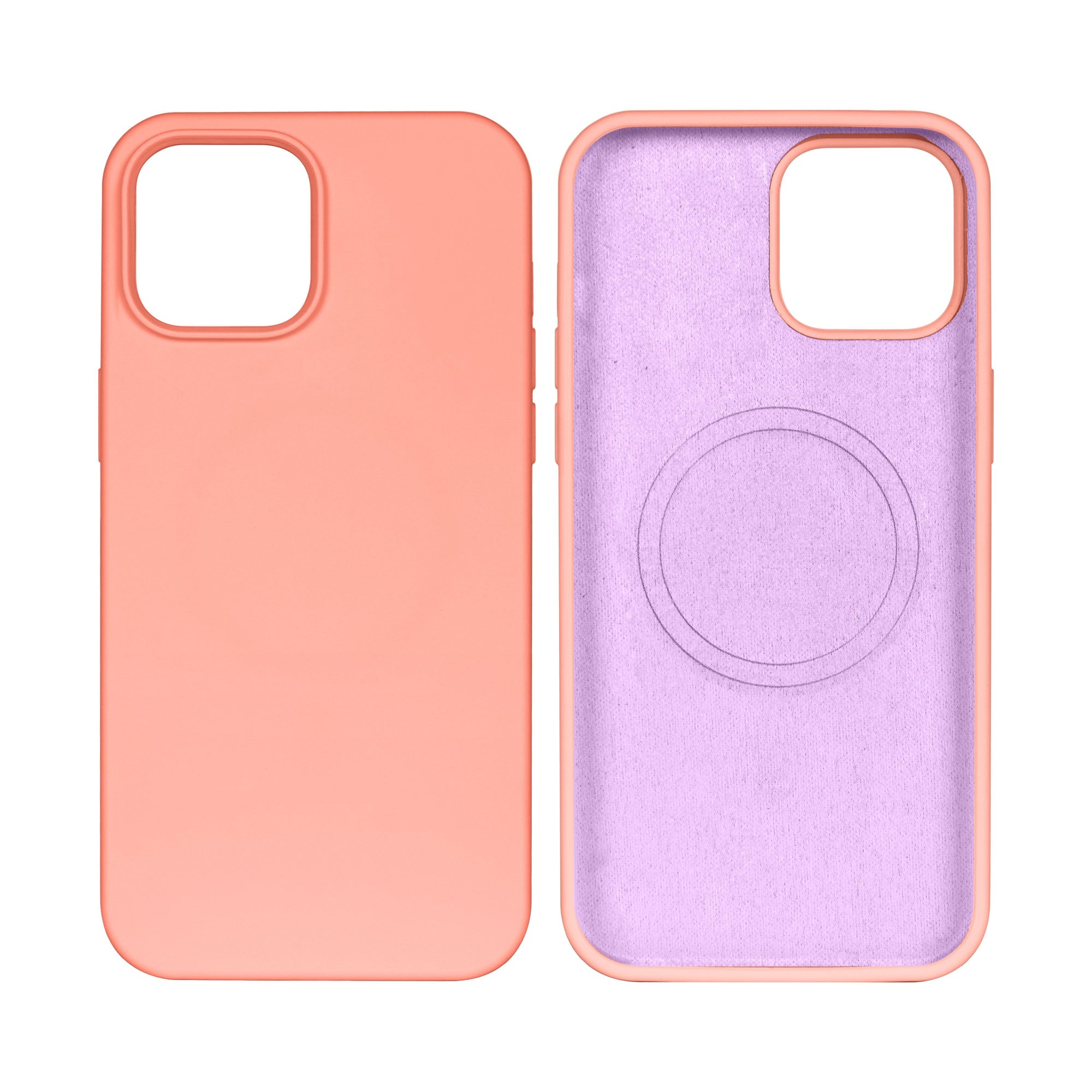 Rixus Soft TPU Phone Case With MagSafe For Apple iPhone 11 Pro Pink