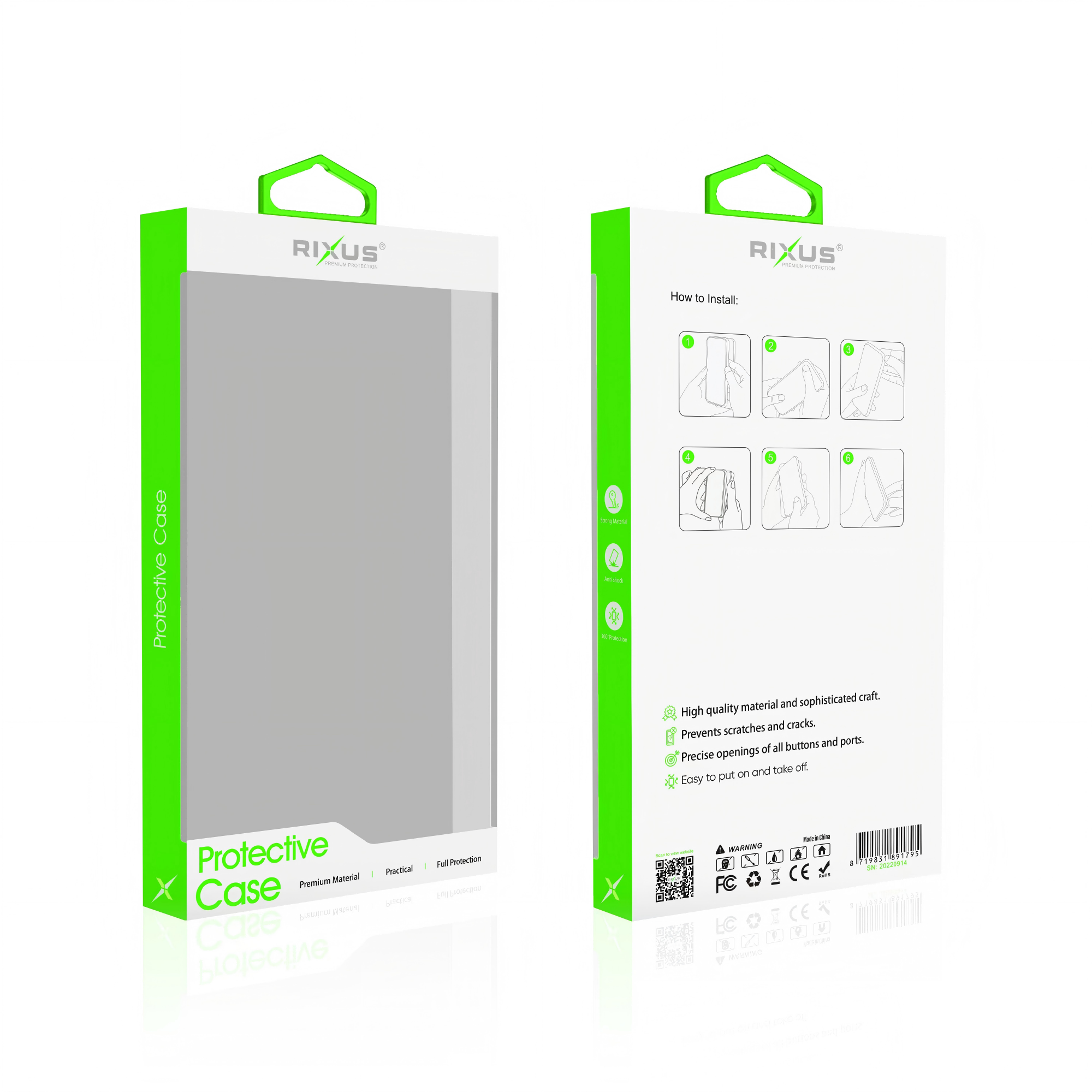 Rixus Soft TPU Phone Case With MagSafe For Apple iPhone 12 Pro Max Gold