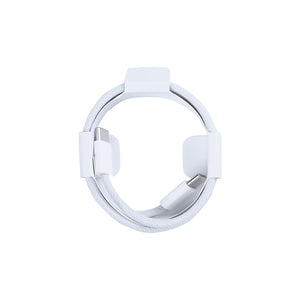 Apple iPhone 15, 16, 17 Series MW493ZM/A USB-C Charge Woven Cable 100cm White Original Retail Box
