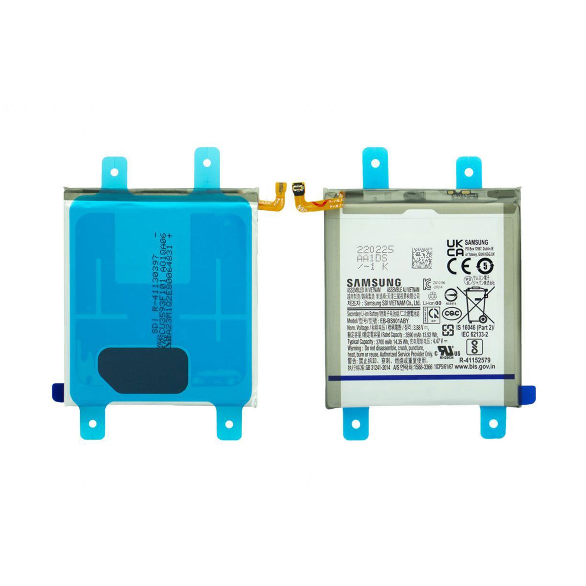 Samsung Galaxy S22 S901B Battery EB-BS901ABY Original Bulk