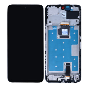 Honor 200 Smart Display And Digitizer With Frame Midnight Black OEM