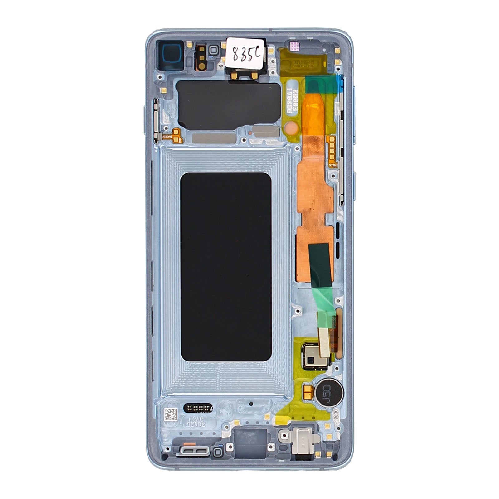 Samsung Galaxy S10 G973F Display And Digitizer With Frame Blue Service Pack