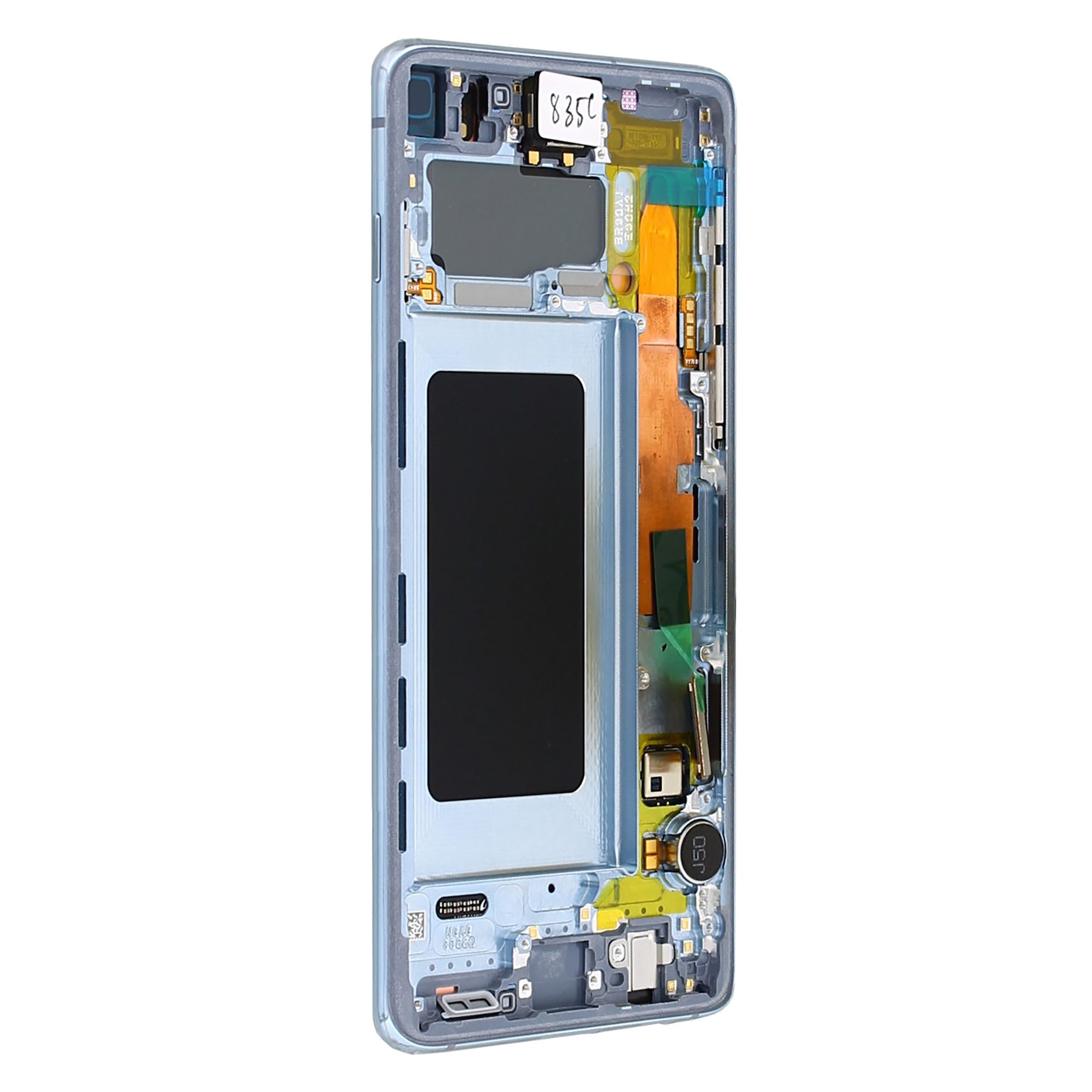 Samsung Galaxy S10 G973F Display And Digitizer With Frame Blue Service Pack