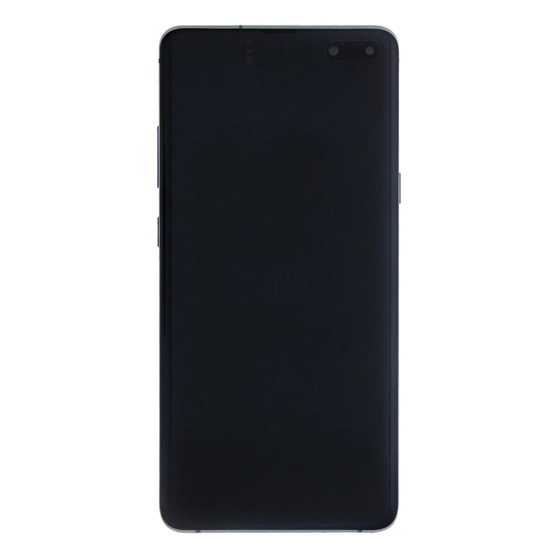 Samsung Galaxy S10 5G G977B Display And Digitizer With Frame Majestic Black Service Pack
