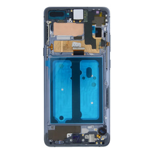 Samsung Galaxy S10 5G G977B Display And Digitizer With Frame Majestic Black Service Pack