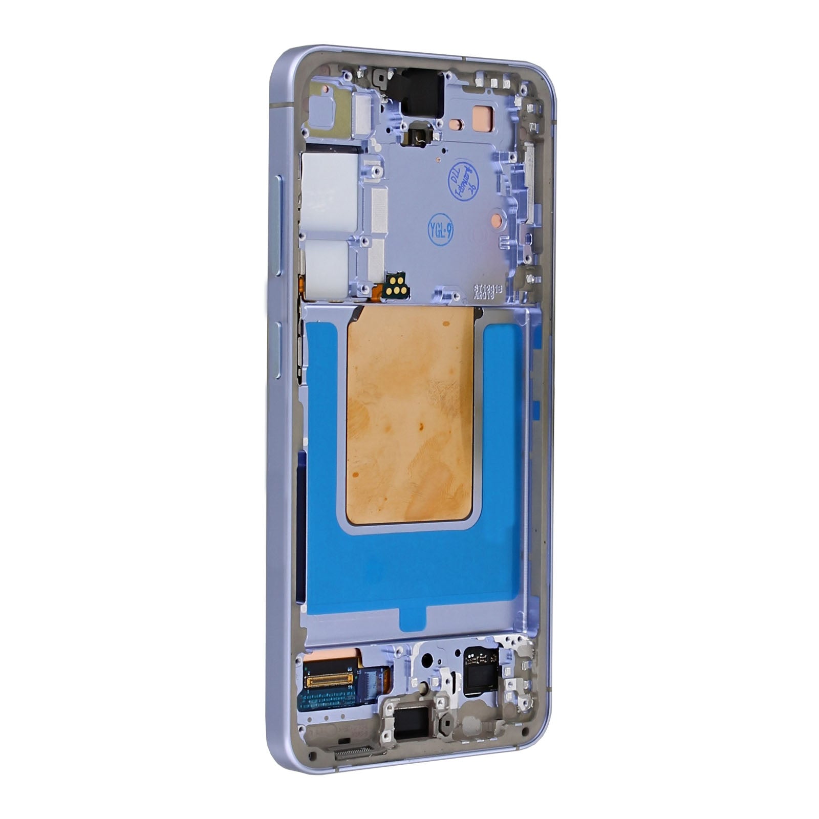 Samsung Galaxy S24 S921B Display And Digitizer With Frame Sapphire Blue Pre-Assembled