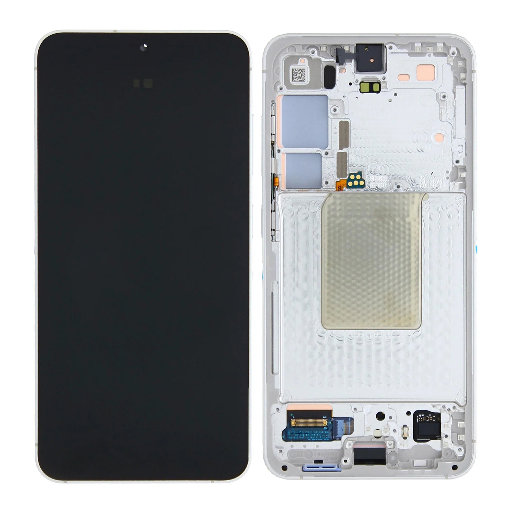 Samsung Galaxy S24 S921B Display And Digitizer With Frame Marble Grey Pre-Assembled