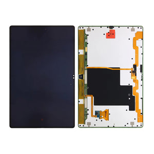 Samsung Galaxy Tab S8 Ultra X906B Display And Digitizer Without Frame Black Service Pack