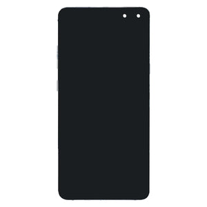 Samsung Galaxy S10 5G G977B Display And Digitizer With Frame Crown Silver Service Pack