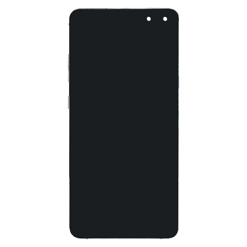 Samsung Galaxy S10 5G G977B Display And Digitizer With Frame Crown Silver Service Pack