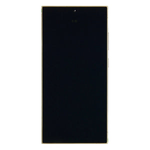 Samsung Galaxy S24 Ultra S928 Display And Digitizer With Frame Titanium Yellow Pre-Assembled