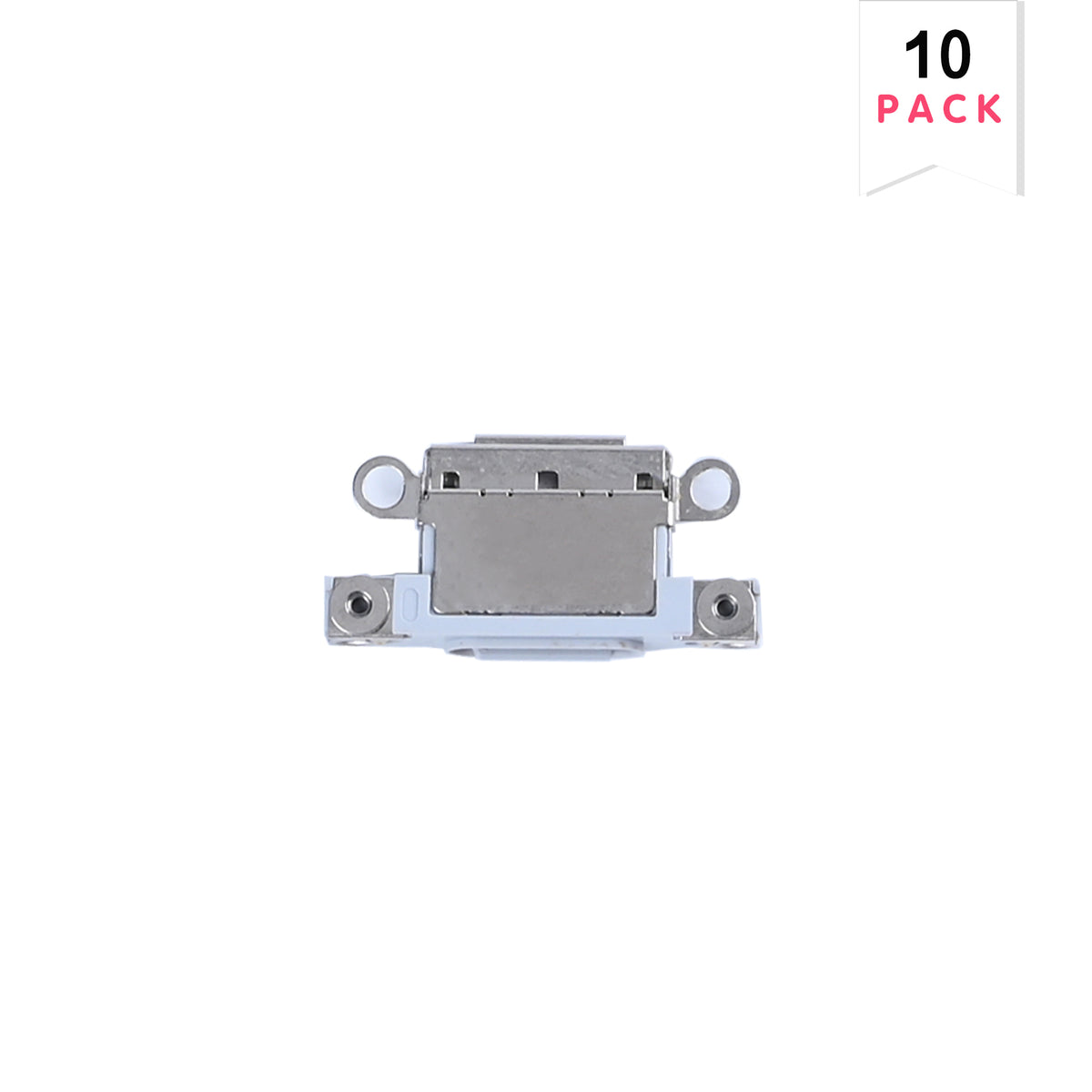 For Apple iPhone 16, 16 Plus System Charging Port White (10pcs)