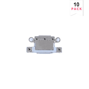 For Apple iPhone 16, 16 Plus System Charging Port White (10pcs)
