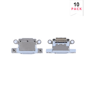For Apple iPhone 16, 16 Plus System Charging Port White (10pcs)
