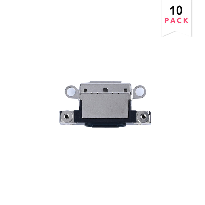 For Apple iPhone 16, 16 Plus System Charging Port Black (10pcs)