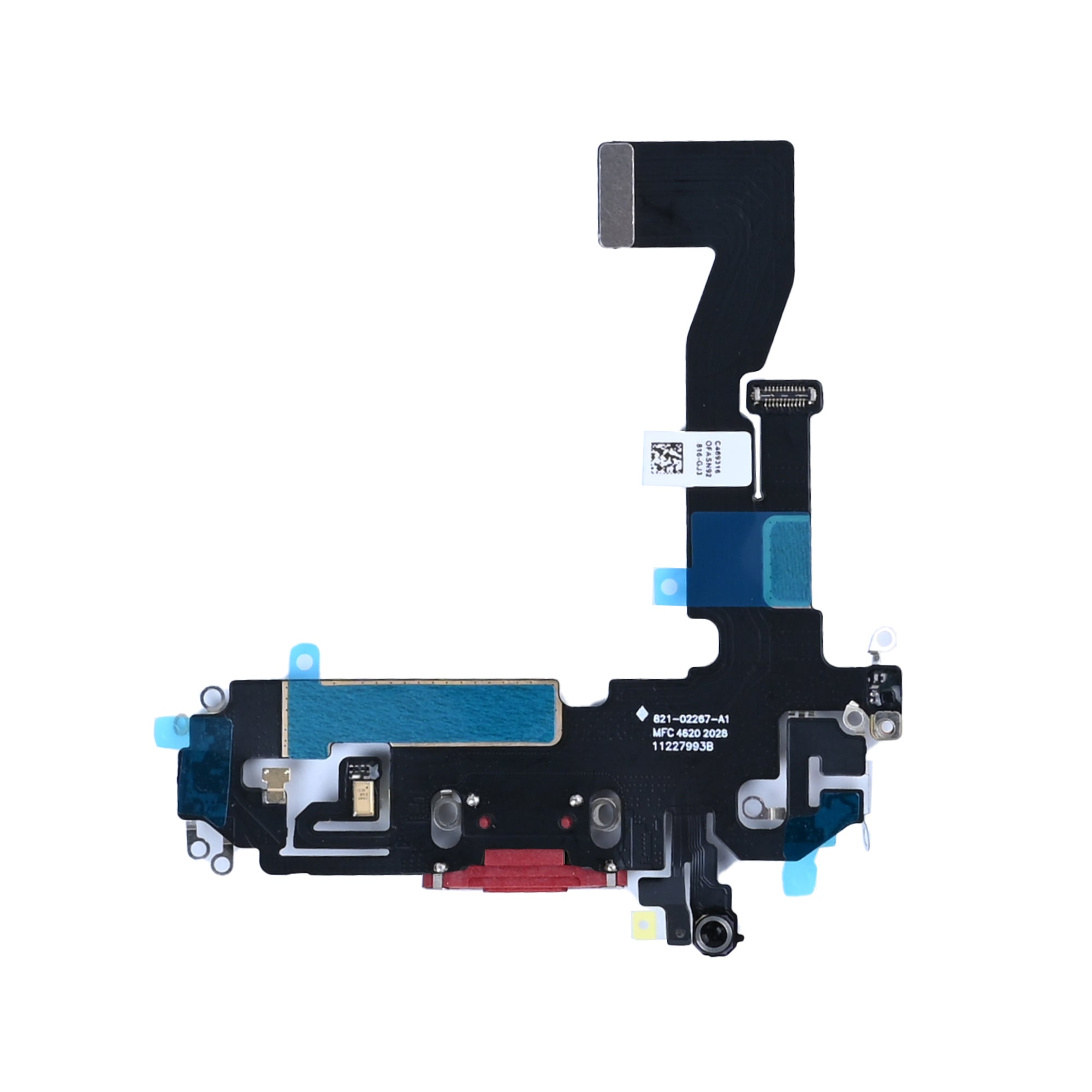 For Apple iPhone 12 System Charging Flex Red Compatible