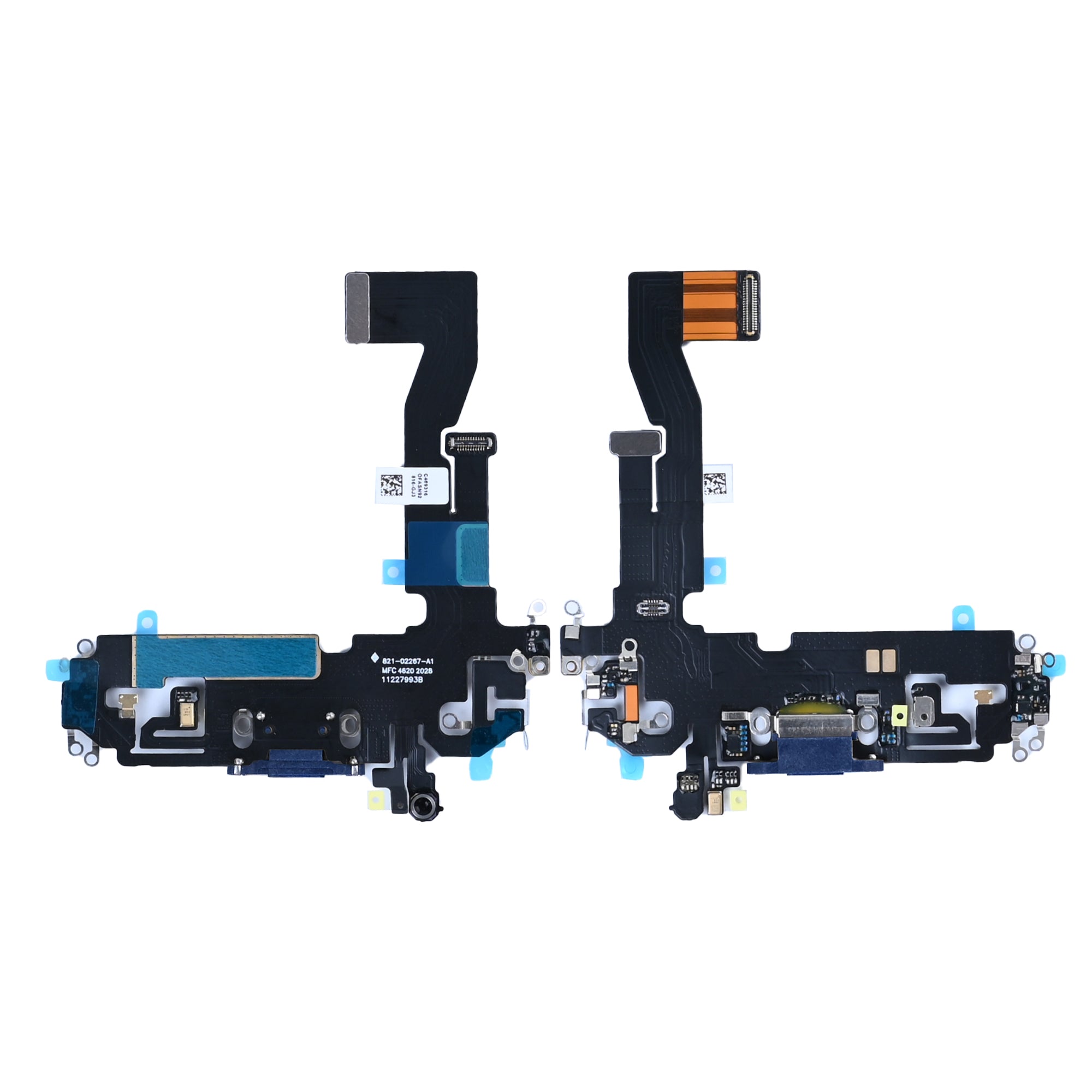 For Apple iPhone 12, 12 Pro System Charging Flex Blue Compatible