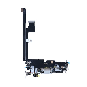 For Apple iPhone 12 Pro Max System Charging Flex Silver Compatible