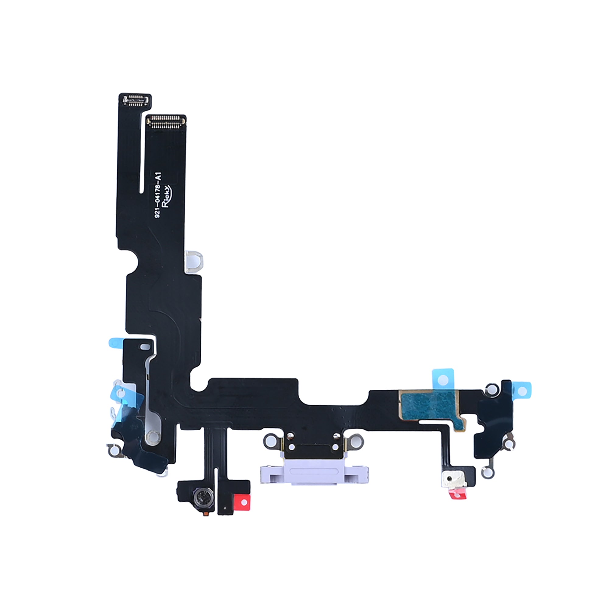 For Apple iPhone 14 Plus System Charging Flex Purple Compatible