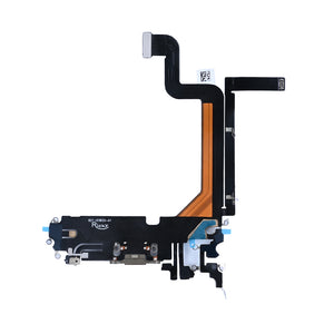 For Apple iPhone 14 Pro Max System Charging Flex Gold Compatible