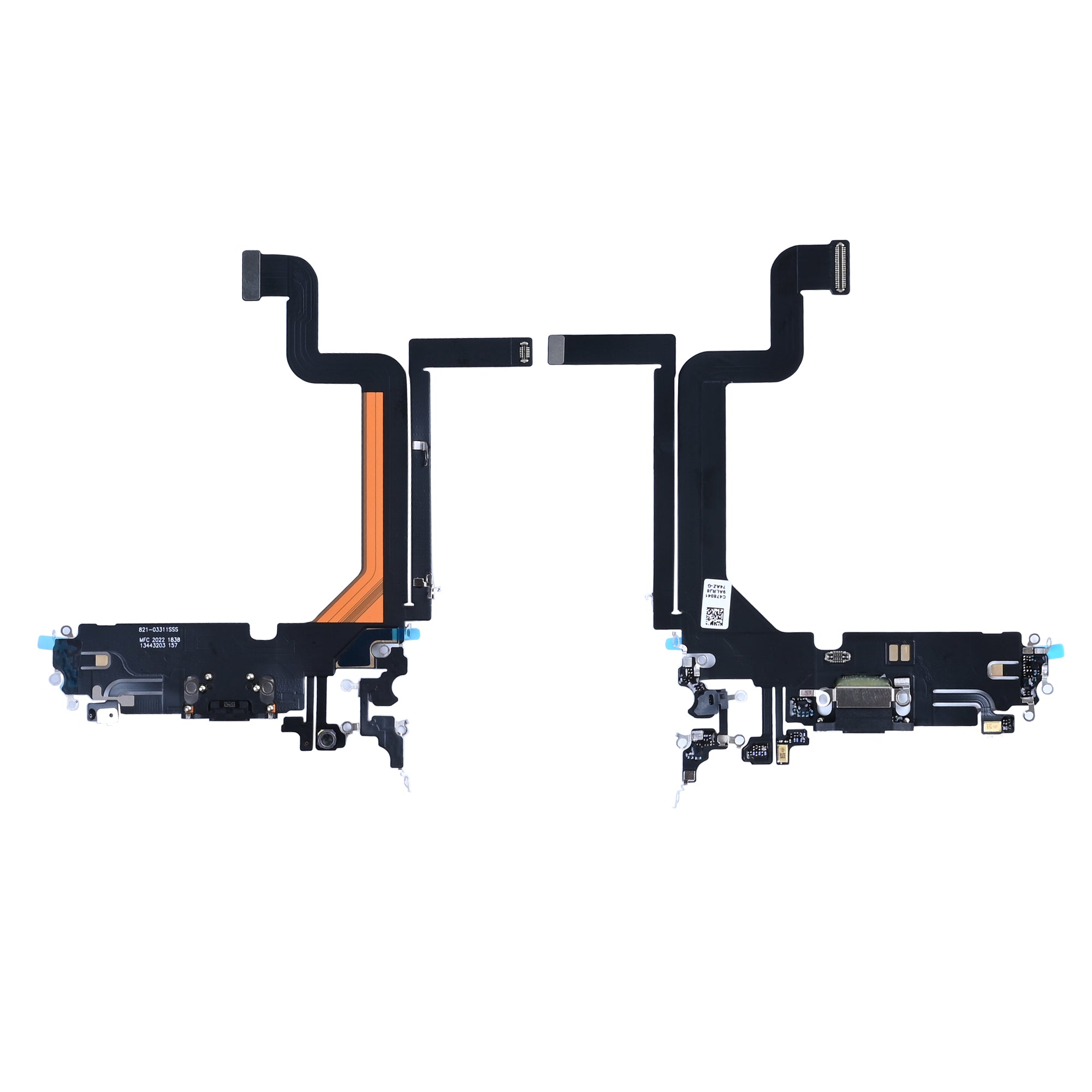 For Apple iPhone 14 Pro Max System Charging Flex Black Compatible