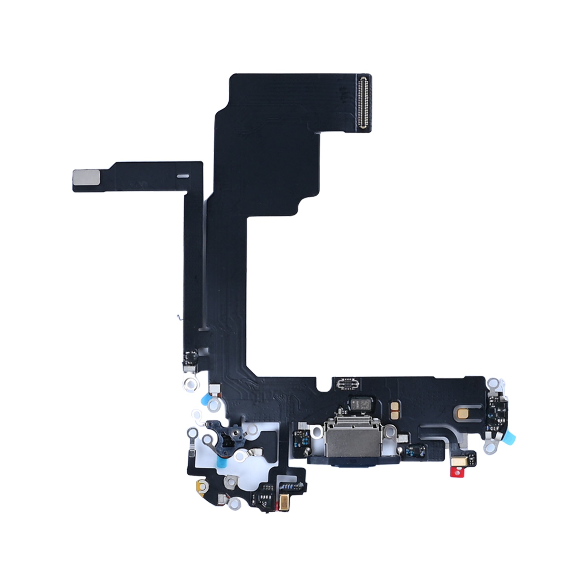 For Apple iPhone 15 Pro System Charging Flex Black Titanium Compatible