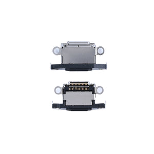 For Apple iPhone 15 Pro, 15 Pro Max System Charging Port Black Titanium Compatible (10pcs)