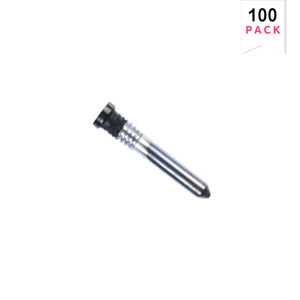 For iPhone 15 Pro, 15 Pro Max Bottom Screws Blue Titanium Compatible (100-Pack)