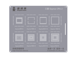 Repairman High Precision Stencils Samsung Exynos CPU 2
