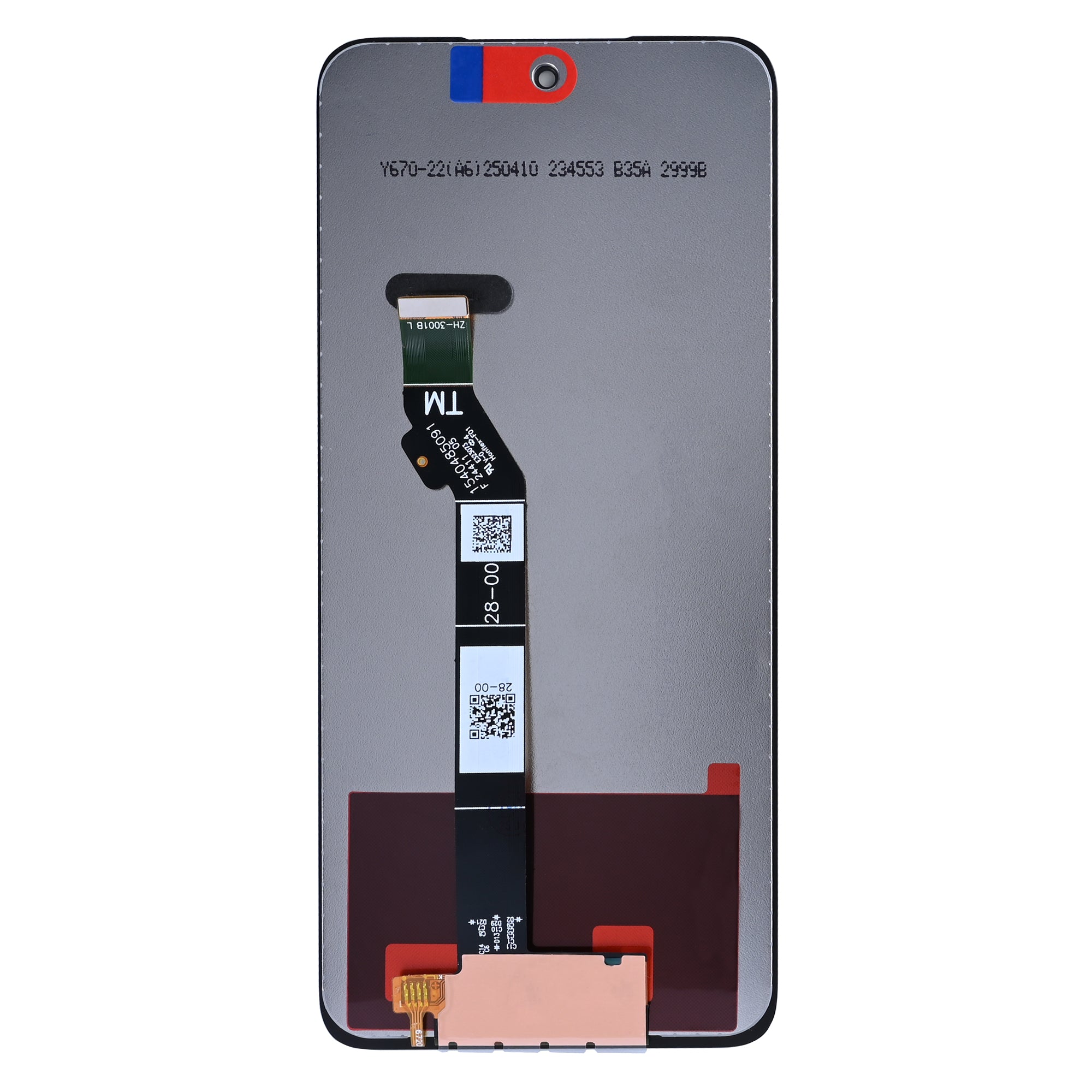 Motorola Moto E15, G05 Display And Digitizer Without Frame Black OEM