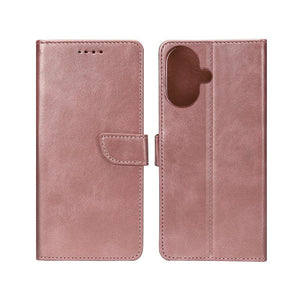 Rixus Bookcase For Samsung Galaxy A07 Pink