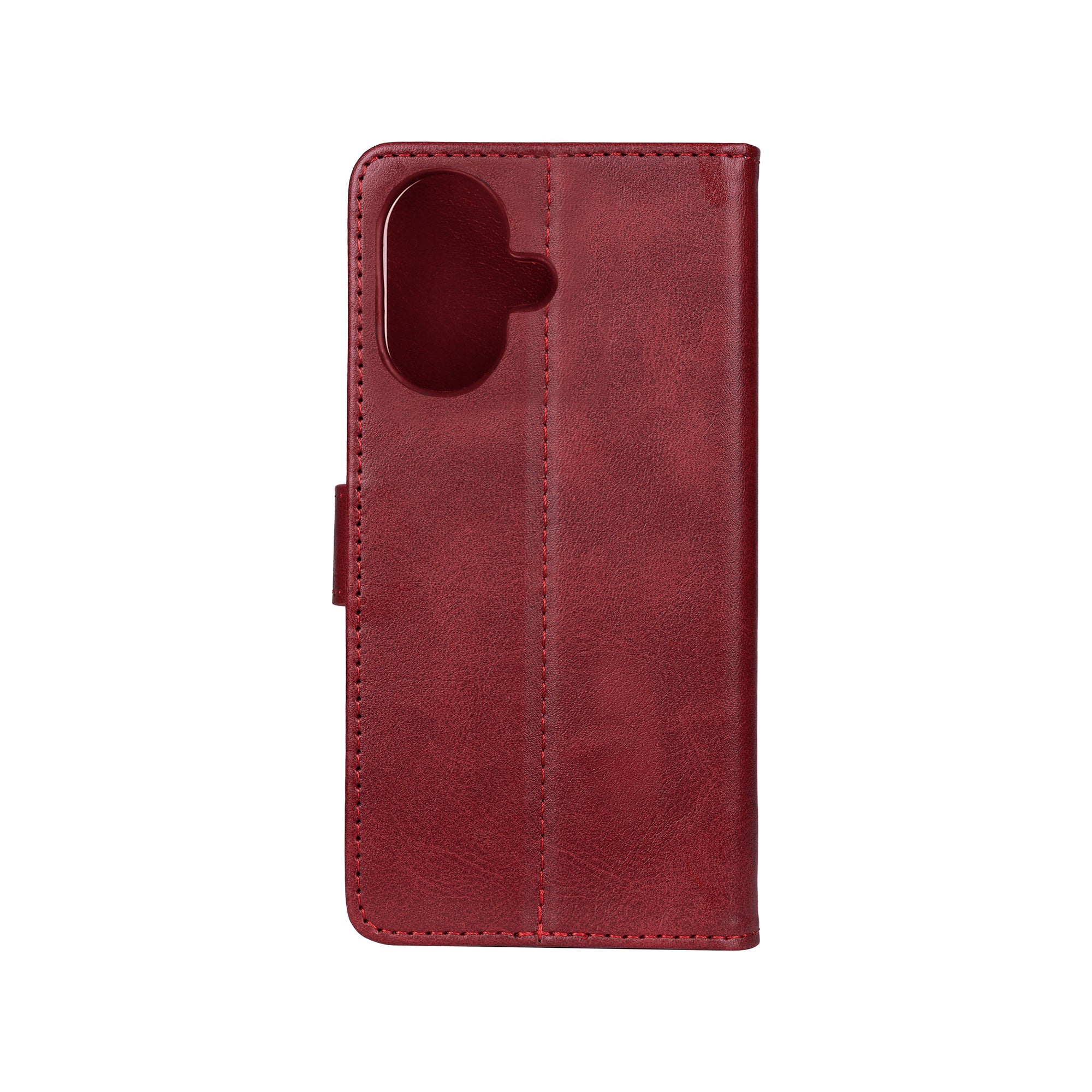 Rixus Bookcase For Samsung Galaxy A07 Dark Red