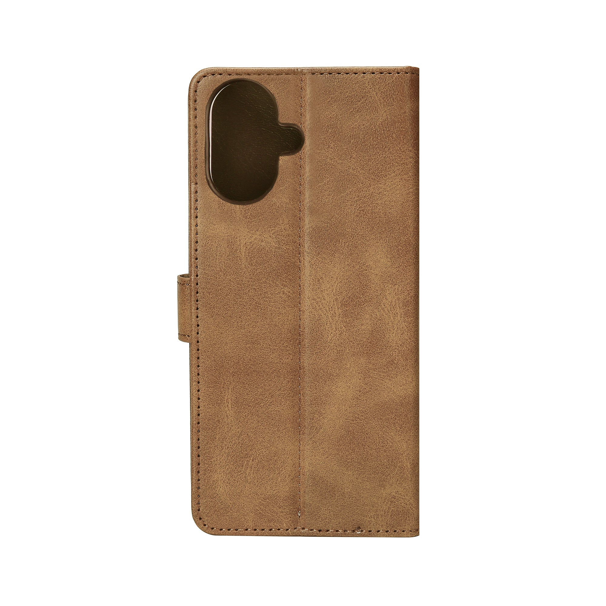 Rixus Bookcase For Samsung Galaxy A07 Light Brown