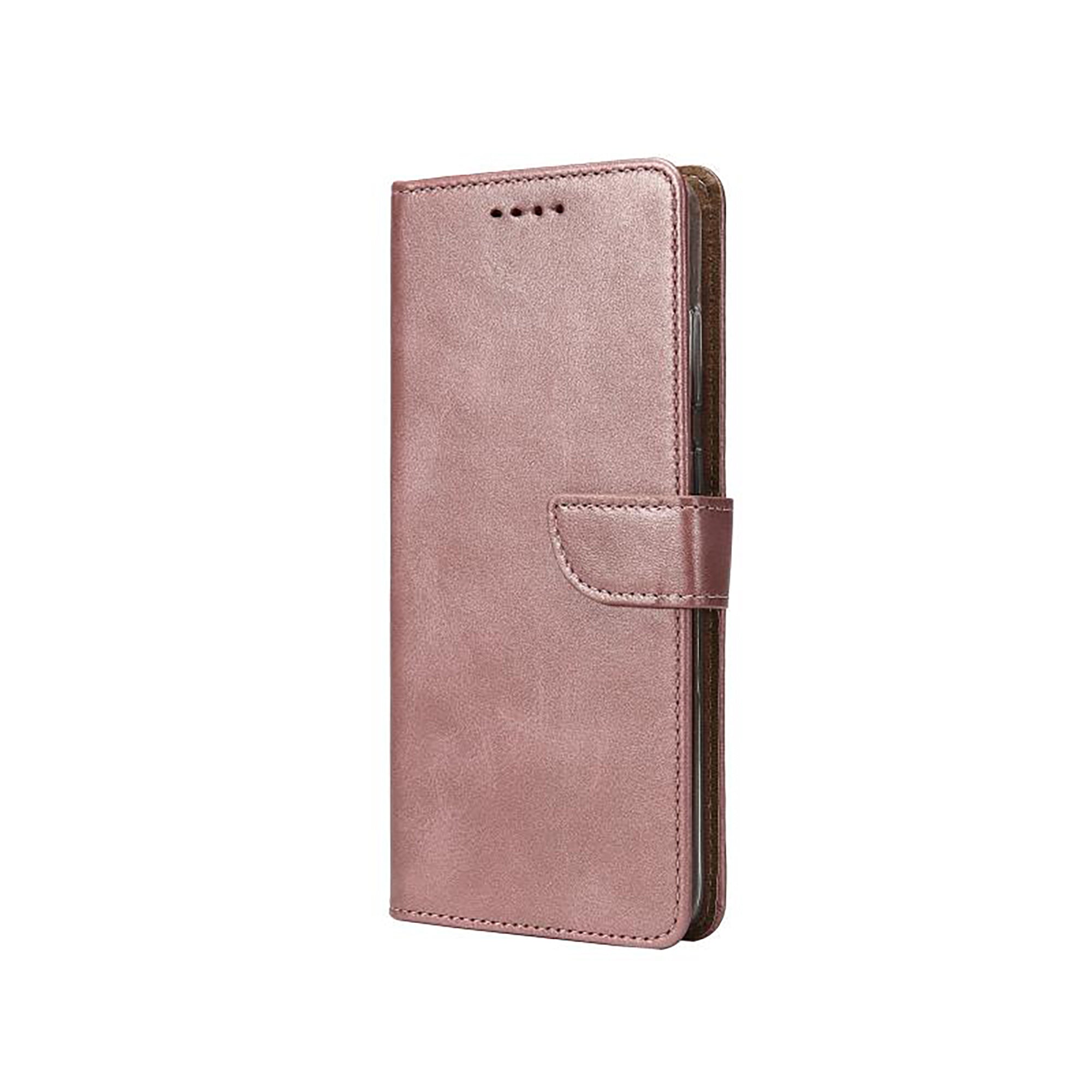Rixus Bookcase For Apple iPhone 17 Air Pink