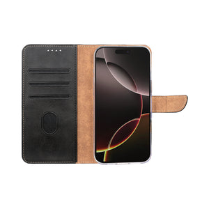 Rixus Bookcase For Apple iPhone 17 Air Black