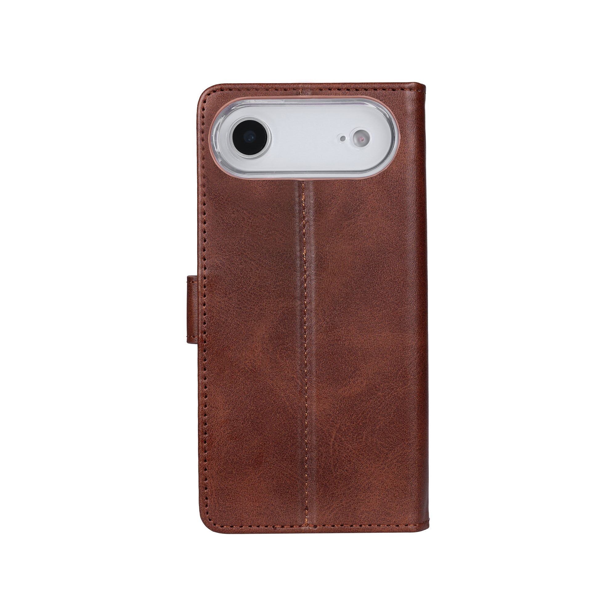 Rixus Bookcase For Apple iPhone 17 Air Brown