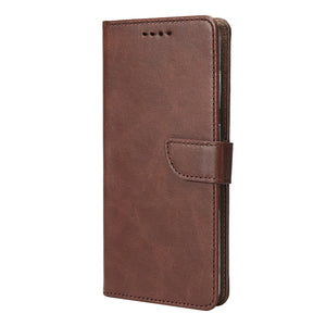 Rixus Bookcase For Apple iPhone 17 Air Brown
