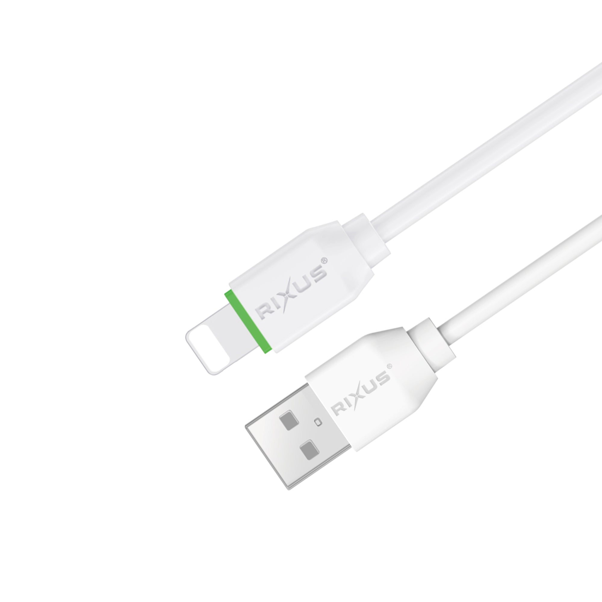 Rixus RXUC13AL Charging Cable USB-A To Lightning 30cm White