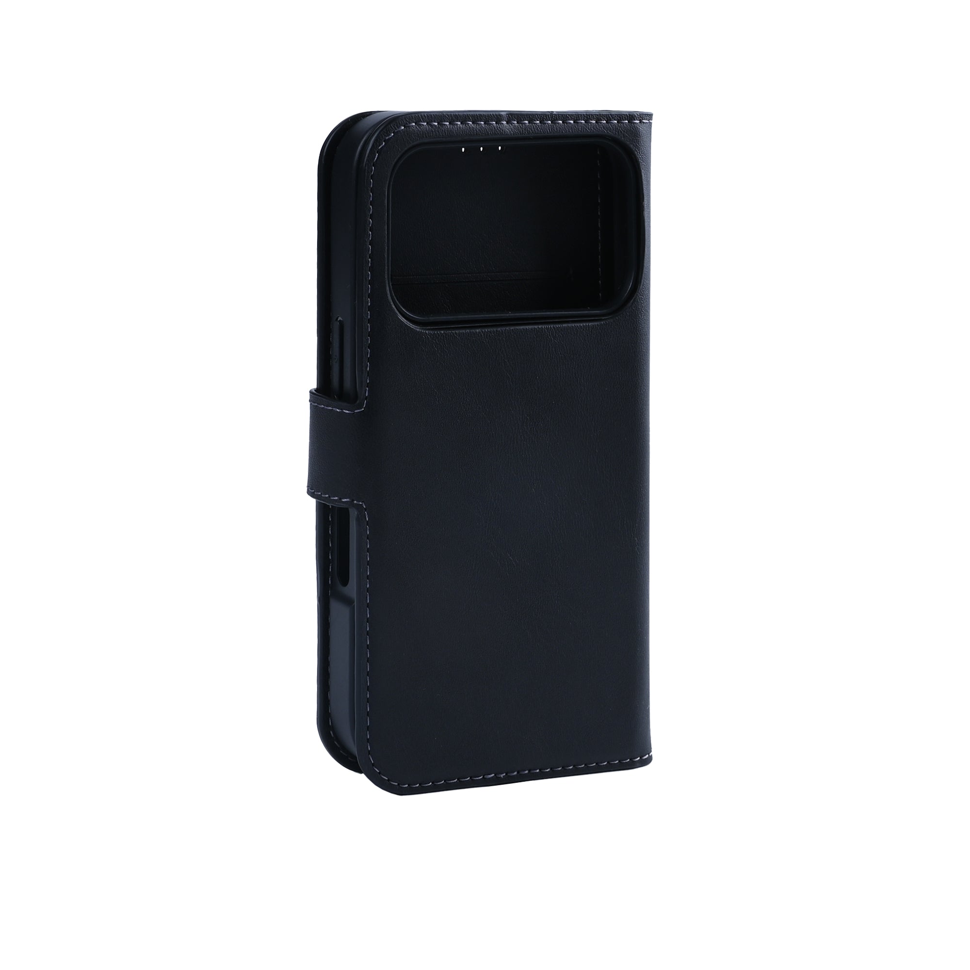 Rixus Duo Magnetic Detachable Wallet For Apple iPhone 17 Pro Max Black