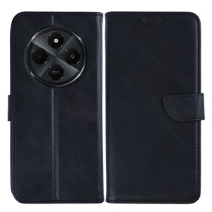 Rixus Bookcase For Xiaomi Redmi A4 Black